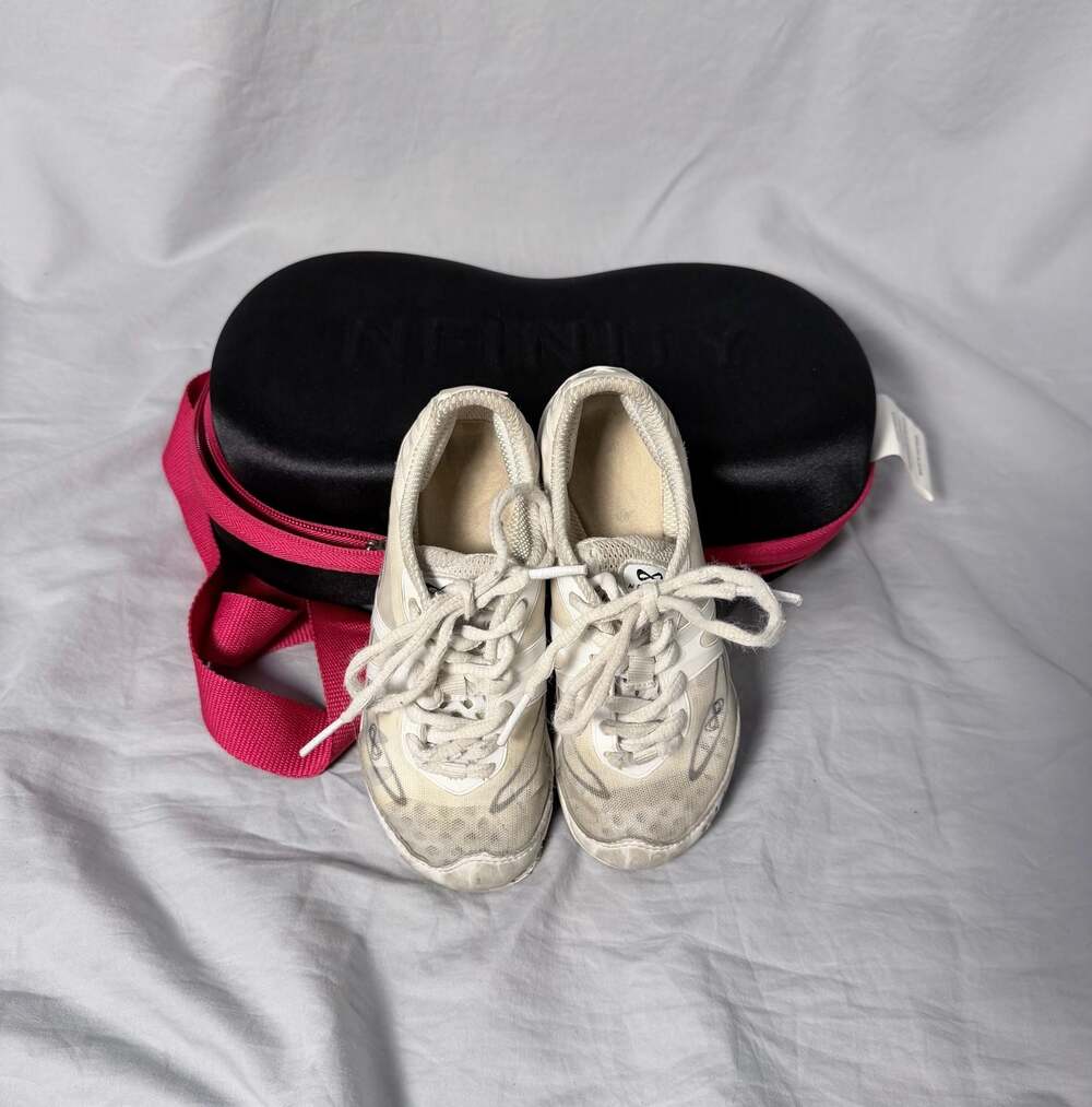 Nfinity Vengeance Cheer Shoe Youth Size 13 with Case